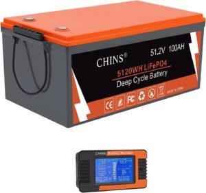 Powering Our Rounds: Reviewing the CHINS 48V 100Ah Golf Cart Battery