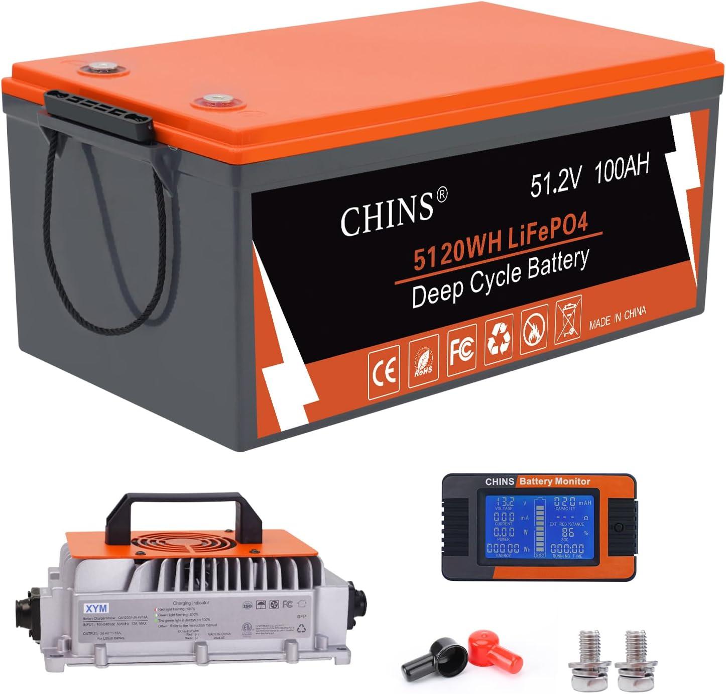 Why We Trust the CHINS ‍48V 100AH Lithium Battery‌ for Golf Carts