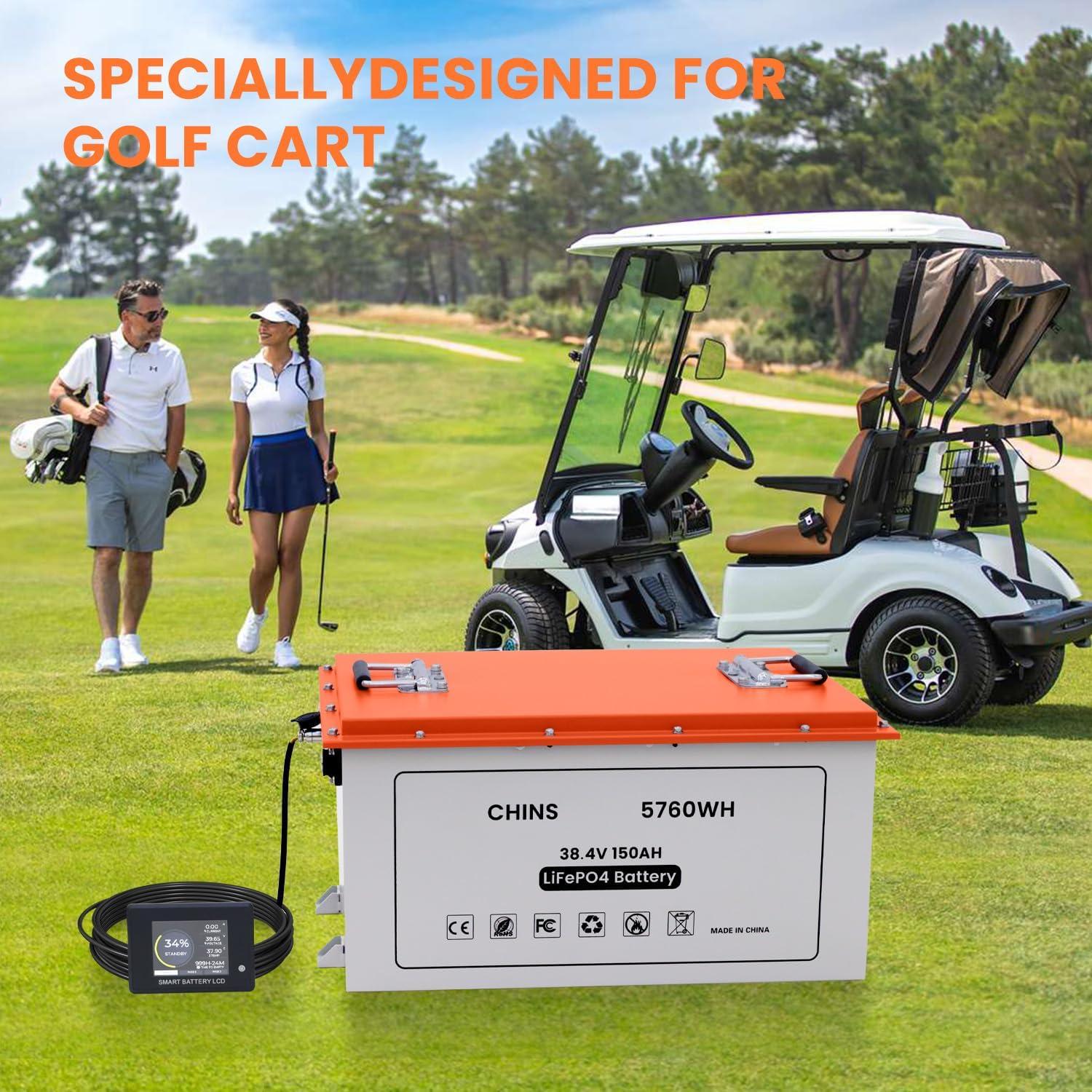 Why We Trust the CHINS 36V 150Ah Battery for Our Golf Cart Power